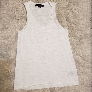 Skull Cashmere Tank Top